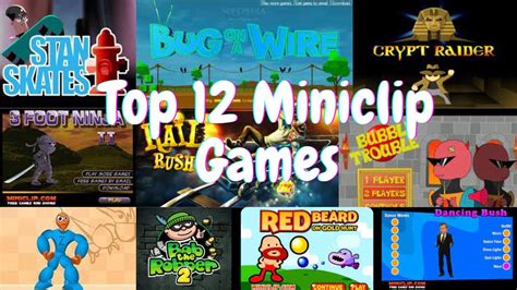 old miniclip games